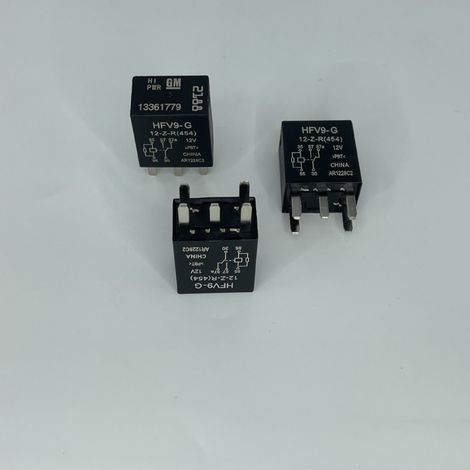 Relais automobile GM HFV9-G 12-ZR, référence 13361779