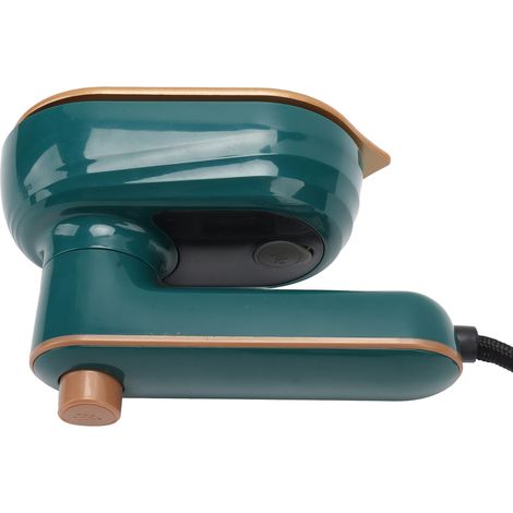 Fer à repasser vapeur portable rotatif pour repassage à sec et humide, idéal pour la maison et les dortoirs. Prise UE 110-240 V. (1/5)