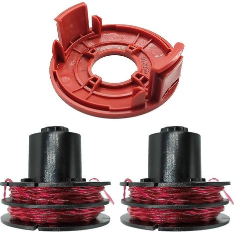 Filiyano-Pour coupe-bordures AL-KO GTE 350/GTE 450/GTE 550 : 2 bobines de fil + 1 couvercle de bobine, 112966 (1/5)