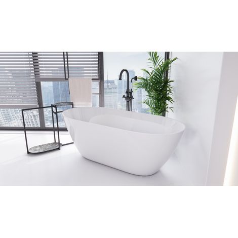 Baignoire îlot MOYA 160 x 70 cm (1/5)