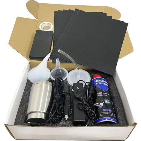 Vernis pour phares de voiture, évaporateur polymère liquide, Kit de restauration, réparation de phares-3 (1/2)
