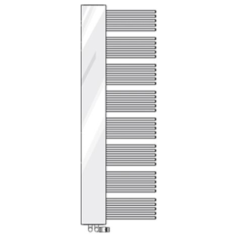 Miroir Yucca ZE Design-HK YMC-180-60 1766x55x600 chromé