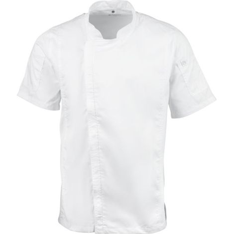 Veste de cuisine mixte Cool Vent Chef Works Urban Springfield blanche M