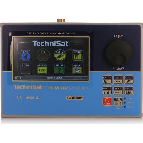 Technisat DIGIMETRO S4Touch Misuratore DVB-T/C/S2 (1/3)