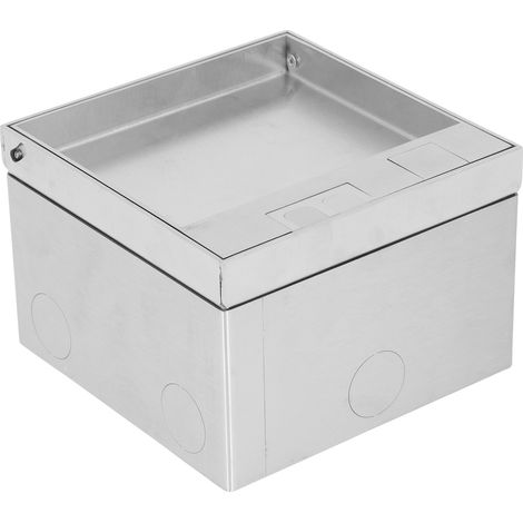 Boîtier de prise de sol encastrée universel à trois trous, style marbre, USB-C, 250 V CA (1/5)