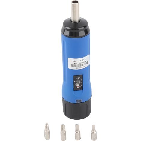 clé dynamométriqueTournevis de Précision à Torsion Preset ZSQ-6 avec Embouts Amovibles (1/5)