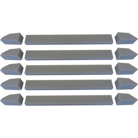 Anjos Ventilation – Lot de mousse de remplacement pour entrée d'air Isola 2 – Dimensions 295x30x16mm et 60x30x35mm – Pour VMC