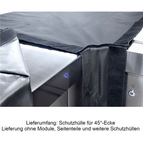 Allgrill 77850-13 modulare Abdeckhaube Schutzhülle für Modul 13 45°-Ecke Outdoorküche