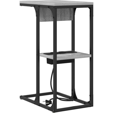Maison Exclusive - Nachttisch Graues Sonoma 41,5 x 26 x 60,5 cm H