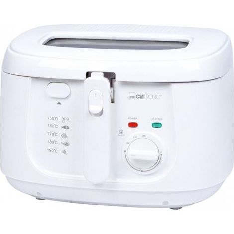 Clatronic FR 3771 Fritteuse weiß 2,5 Liter