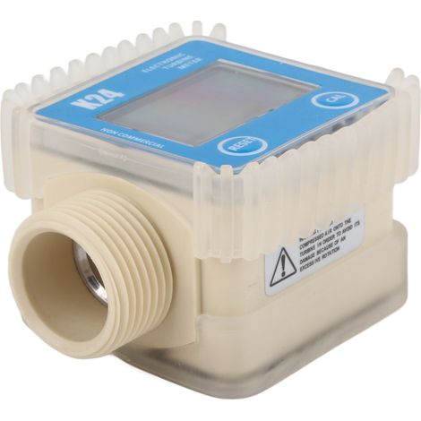 K24 LCD Digitaler Turbinen-Durchflussmesser für Diesel, Wasser und Chemikalien – Präziser Kraftstoffmesser, universell einsetzbar (1/5)