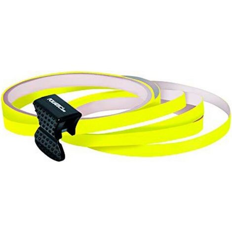 Liserets pour jantes - FOLIATEC - FT34389 - Jaune - Outil applicateur inclus - x4 rouleaux