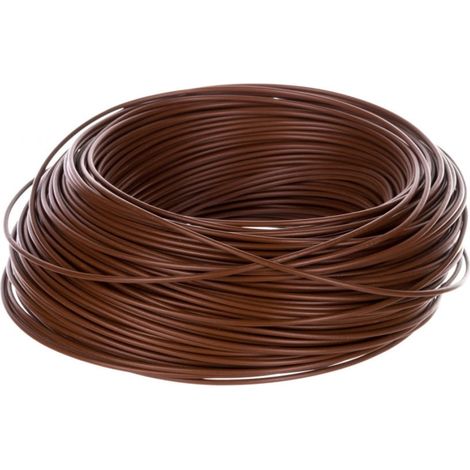 Cavo di installazione H05V-K 0,75 marrone 29100 /100m/