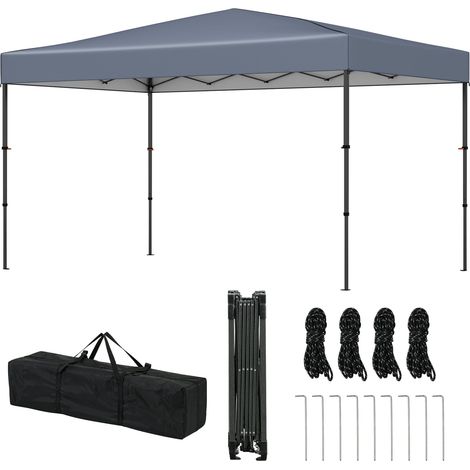 Pop-Up-Pavillon 365 x 225 cm, UV-Schutz, Tragetasche