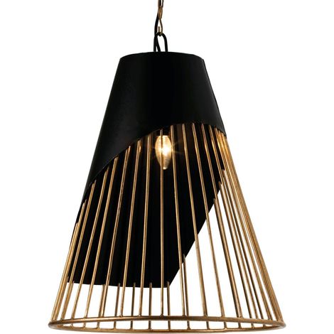 Suspension guasillo - Doré, noir (1/4)