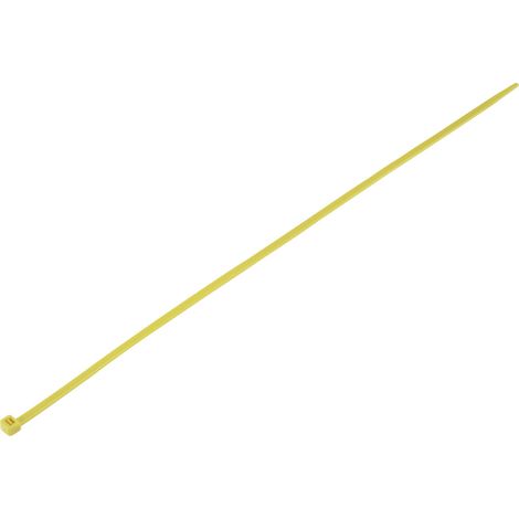 TRU COMPONENTS TC-6645772  Kabelbinder 385 mm 4.80 mm Gelb  100 St.