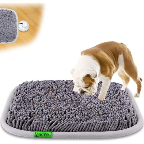 Tapis de Fouille pour Chien Couverture d'Entraînement Alimentaire Tapis de Snuffle Lavable pour Animaux de Compagnie (1/4)