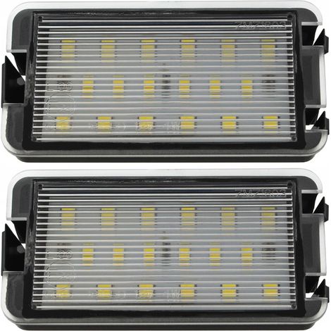 Kit luci targa a LED, AutoTune, per Seat ALTEA, Seat AROSA, Seat CORDOBA, Seat IBIZA II, Seat IBIZA III, Seat LEON, Seat TOLEDO III