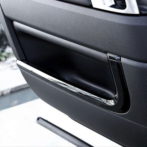 baguettes décoratives intérieures de porte en ABS noir brillant pour Land Rover Range Rover Sport 2014-2020 (1/5)