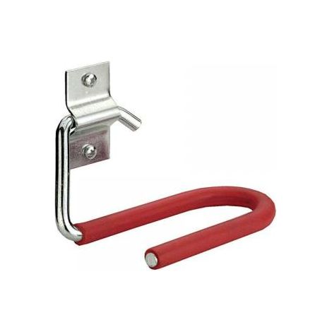 Gancio a parete per sci, zincato, rivestito plastica 30 x 70 x 62 x 130 mm. (1/5)
