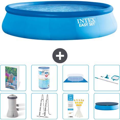 Easy Set Pool Rund - 457x107 cm - 9-teilig  S542