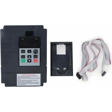 Variateur de fréquence, JH-S2-2T Convertisseur de fréquence variable Mini-monophasé universel avec entrée triphasée 220V et transmission à relais multifonctions(1.5KW) (1/5)