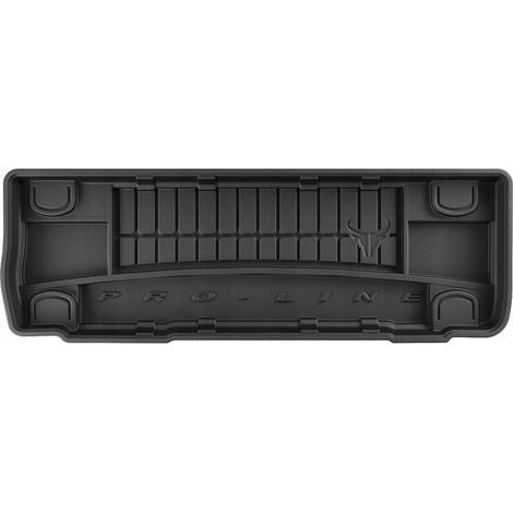 Kofferraummatte aus Gummi, Einlage aus Teppich, Citroen C2 Schrägheck 2003-2009 TM (1/5)