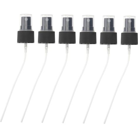 Lot de 6 embouts de rechange pour flacons pulvérisateurs avec paille, compatibles avec les flacons de 10 à 300 ml, accessoires pour flacons pulvérisateurs. (1/5)