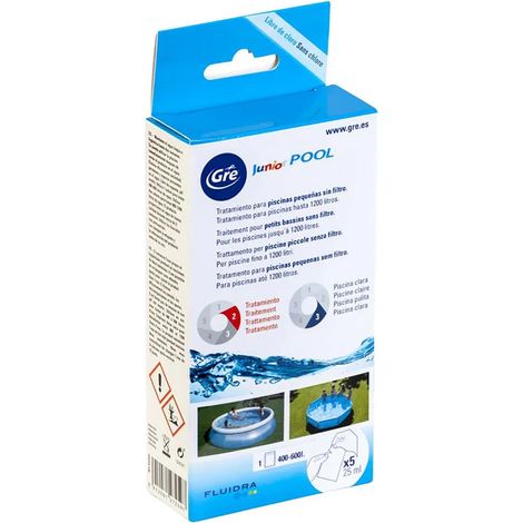 Poolpflege gre-pools 5 Beutel chlorfrei schaumfrei
