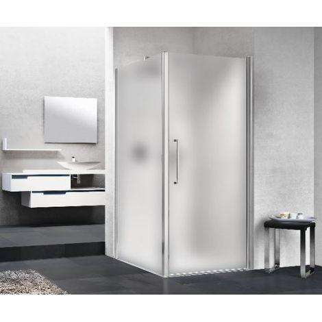 Young 2.0 F1B Seitenwand 117-119x200cm ESG klar silber