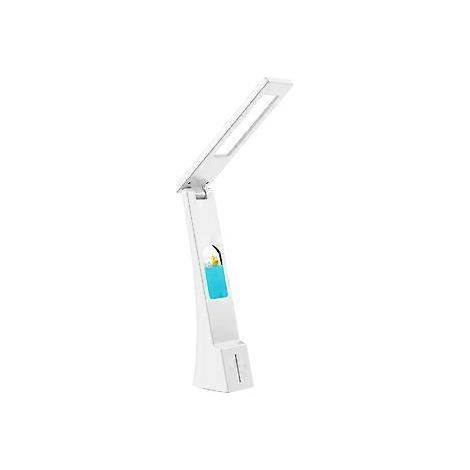Tragbare Lichttherapielampe, verstellbarer Arm und faltbares Design, dimmbare Schreibtischlampe mit Touch-Schalter und wiederaufladbarem Akku für das Homeoffice