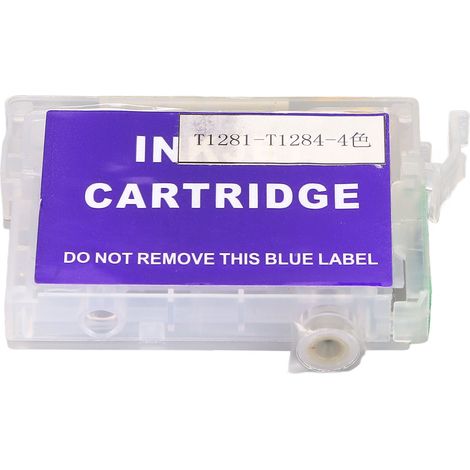 Cartouche d'encre compatible EPSON Stylus S22, SX125, SX130, SX230, SX235W, SX420W, SX425W, SX430W, SX435W, SX438W, SX440W, SX445W, Office BX305F/BX305FW0 – Cartouche unique rechargeable, jaune (T1284 (1/5)