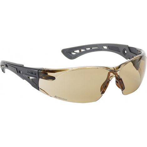 Lunette Rushet Twilight Protection Optimale Bi-matière Platinum - Camera