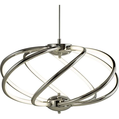Searchlight Bardot - Plafonnier sphérique LED Chrome (1/3)