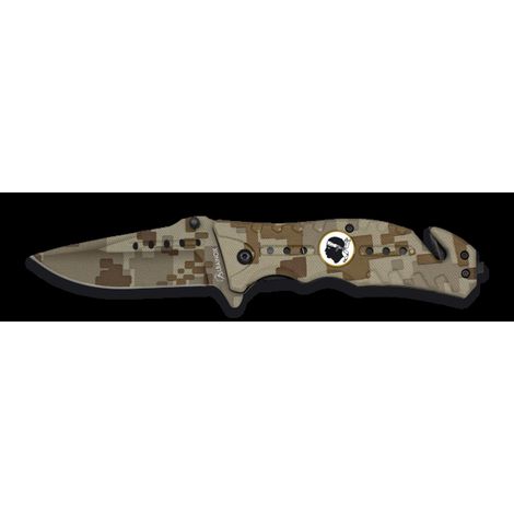 Coltello pieghevole Martinez Albainox camo arena esterno robusto