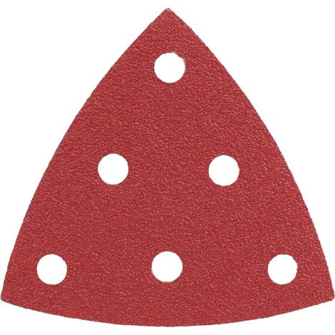 Feuille abrasive triangulaire - Radix - Pro - 93 x 93 x 93 mm - P80 Type 2 (50 pièces) (1/2)