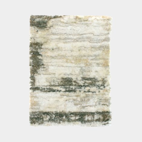 Tapis shaggy à poils longs ultra doux - Fluffy, Crème marron kaki - 80 x 160 cm (1/5)
