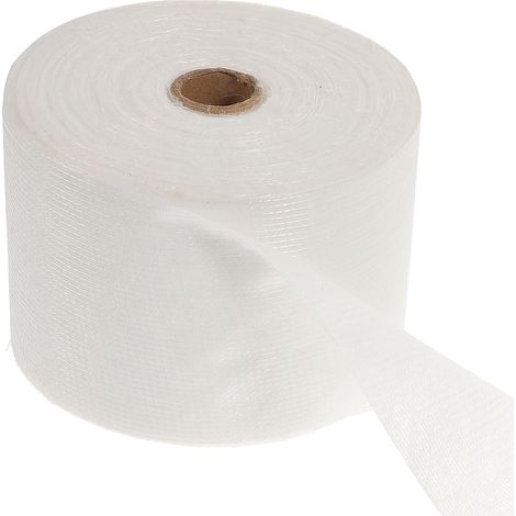 Ruban Adhésif de Réparation Membrane Étanche Facile à Couper Réparation Toiture pour Cloisons Sèches en Polyester Blanc pour Murs et Salle de Bain (1/5)