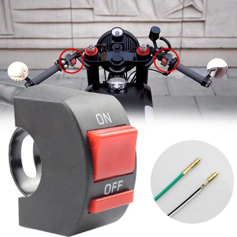 Modifications for motorcycles and electric vehicles: hazard light switch, handlebar, engine stop indicator, decorative lights, headlight switch, start switch. (1/5)