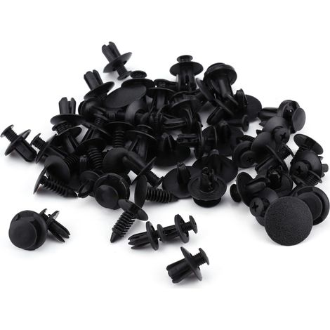 200 Pièces Attaches Universelles pour Pare-chocs et Portières, Clips et Rivets de Fixation (1/5)