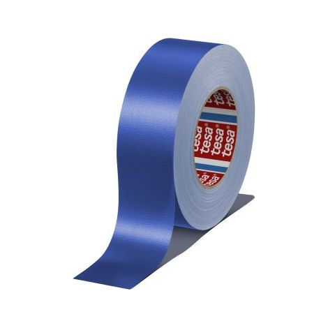 Ruban adhésif toilé Tesa 4688 en Toile PE Bleu 50m x 50mm x 0.26mm ( Prix pour 1 ) (1/2)