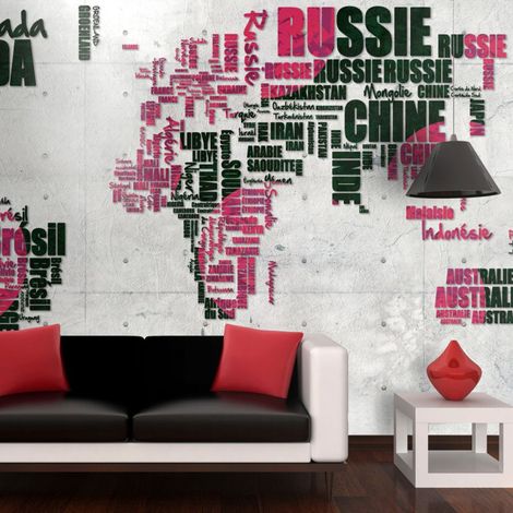 Papier Peint "World of Travel" 231 x 300 cm (1/2)