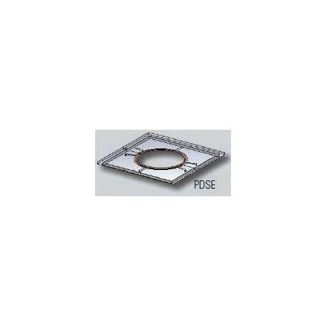 Poujoulat – Plaque de distance sécurité étanche plafond Ø180/230 – Coude isolé Inox/Galva – Conforme normes françaises – 32999120