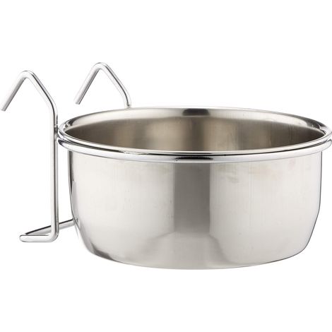 Classic Pet Products Ciotola in acciaio con gancio