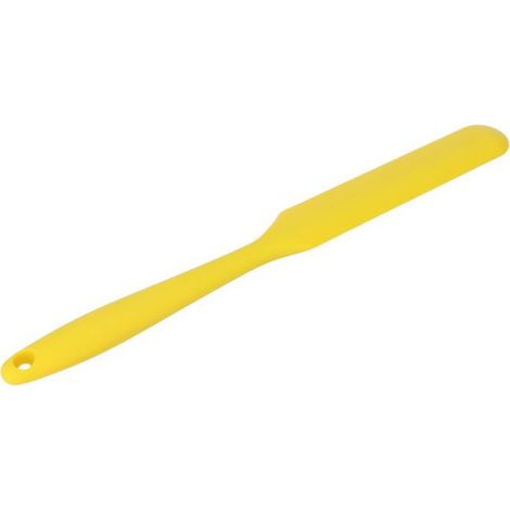 Spátule en silicone jaune pour épilation à la cire (1/5)