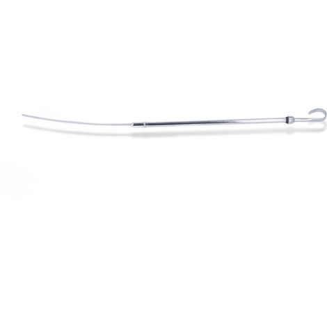30,5 cm Edelstahl-Ölmessstabrohr als Ersatz für den Ölstandmesser für Chrysler 318 340 360 Motoren, Chromsilber.