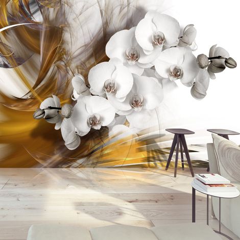 Fotomurale - Orchidea nel fuoco - 400x280 (1/4)