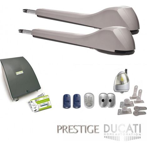 Kit Motorisation Portail Ducati Home Automation EVE 948T - pour portails à 2 vantaux battants maxi 5m 500kg chaque vantail 2cm/sec (1/5)