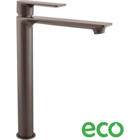 Mitigeur lavabo haut NIL en laiton gris métal sans siphon H. 26,1 cm (1/2)