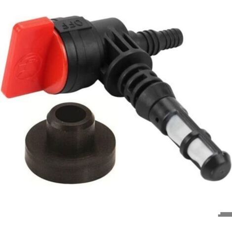 Robinet Essence - 90° On Off - Joint Caoutchouc - Compatible Tondeuse Et Tracteur - 1 Pièce (1/3)